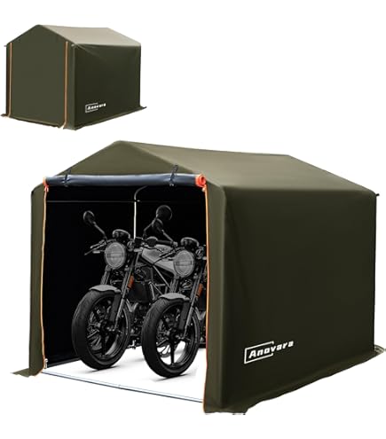 Amazon.co.jp: サイクルハウス 3台 自転車置き場 サイクルガレージ