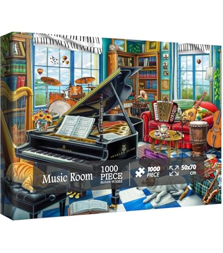 Amazon.co.jp: 1000ピース ジグソーパズル 音楽 5434 : おもちゃ