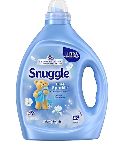 Amazon | Snuggle ブルースパクル プラス 高濃縮柔軟剤, 5.5.L(並行 