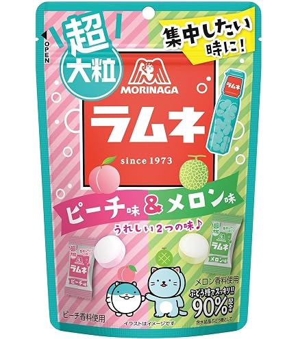 Amazon.co.jp: 森永製菓 超大粒ラムネ 60g×6袋 : 食品・飲料・お酒