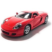 Amazon | KiNSMART - ポルシェ カレラ GT レッド 5インチ 1:36