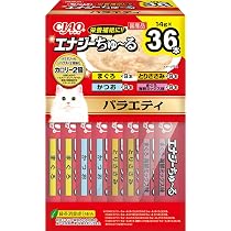 ⑤ いなば CIAO エナジーちゅ〜る バラエティ 18箱 Amazon.co.jp: チャオ (CIAO) エナジーちゅ~る バラエティ 14g×36本