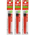 パイロット 多色タイプ専用替芯 フリクションボール LFBTRF30EF 3本入×3 赤