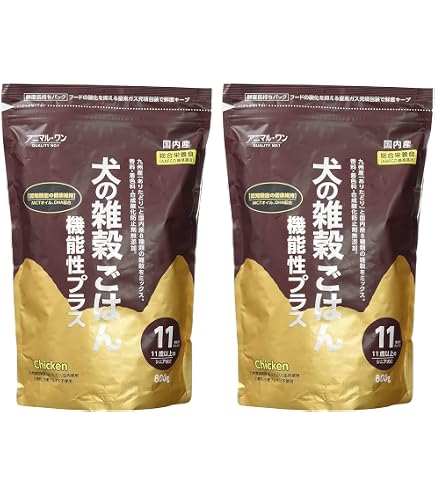 Amazon.co.jp: アニマル・ワン 犬の雑穀ごはん 機能性プラス ライト