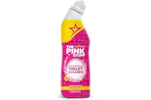 The Pink Stuff The Pink Stuff Miracle Toilet Cleaner (750ml) - Vegan-Friendly - Limescale and Stain Removing Foam Cleaning Action for Toilets - Fresh Fruity Scent