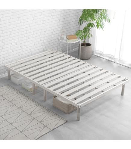 Amazon｜[ベルメゾン] すのこベッド 収納付き ヘッドレス ベッド