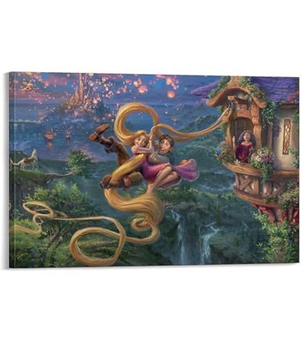 【最終値下げ】塔の上のラプンツェル　アールビバン絵画 最終値下げ】塔の上のラプンツェル アールビバン絵画 - メルカリ