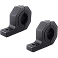 X-STYLE 作業灯 アルミブラケット Φ22-52mm 取り付けステー 取付け部品 挟み込み型 ハンドルバー チューブ スタンド クランプ バイク 前照灯 補助灯 作業灯 デッキライト サーチライト ワークライト 固定器具 2個入り