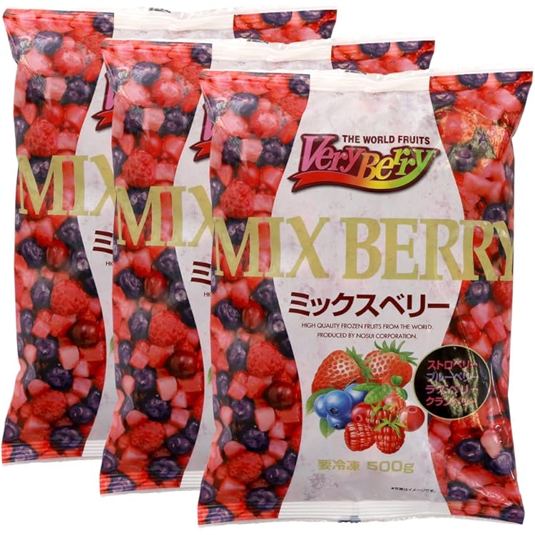Amazon | [冷凍] Delcy 3種のベリーミックスもりもりパック 300g