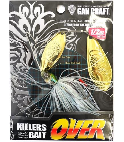 Amazon.co.jp: GAN CRAFT(ガンクラフト) スピナーベイト キラーズ