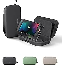 Nintendo Switch 本体 初期型 充電器付き、ケース付き Amazon.co.jp: Belkin Nintendo Switch2 対応 バッテリー付き収納