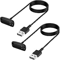 Mixblu Charger Cable Replacement for Fitbit Inspire 3 (2 Pack/3.3Ft)