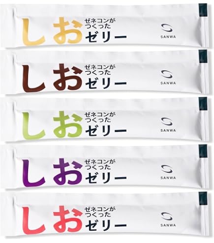 Amazon.co.jp: ゼネコンがつくったしおゼリー ミックス 1kg：約100本