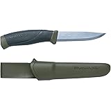 モーラナイフ (Morakniv) コンパニオン カーボン 刃厚2.0mm キャンプナイフ アウトドアナイフ MG(カーボン)