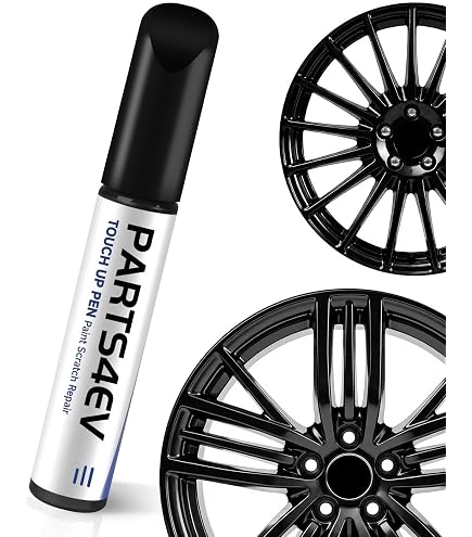 Amazon.co.jp: PARTS4EV マットブラック ホイール補修セット タッチ