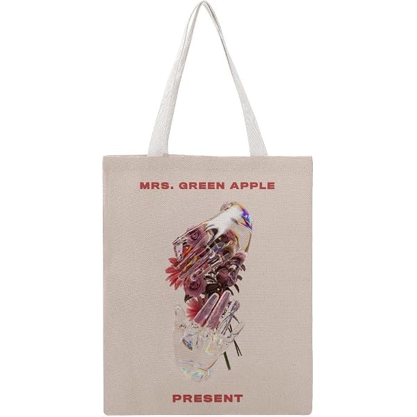 Amazon | Mrs.GREEN APPLE vol.2 トートバッグ L (白) [並行輸入品
