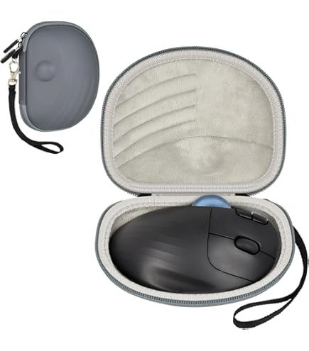 Amazon | Logitech M570/M575 ワイヤレスマウス保護ケース - MX Ergo