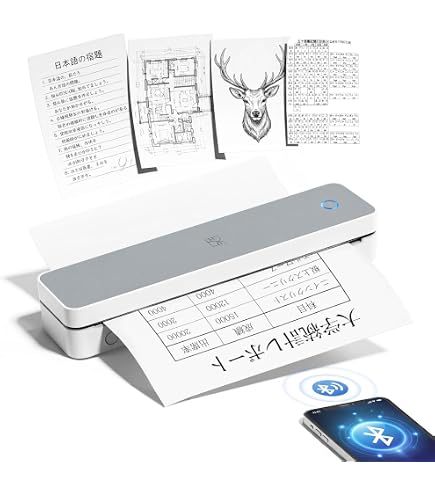 Amazon.co.jp: HPRT MT810 家庭用ポータブルサーマルプリンター 小型