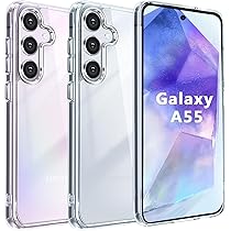 Amazon | 対応 Galaxy A55 5G ガラスフィルム ガイド枠付き 【2