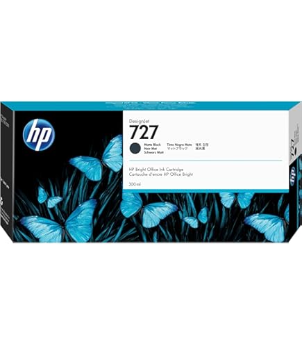 Amazon.co.jp: 727 インクカートリッジ 300ml 6個パック (PK, MK