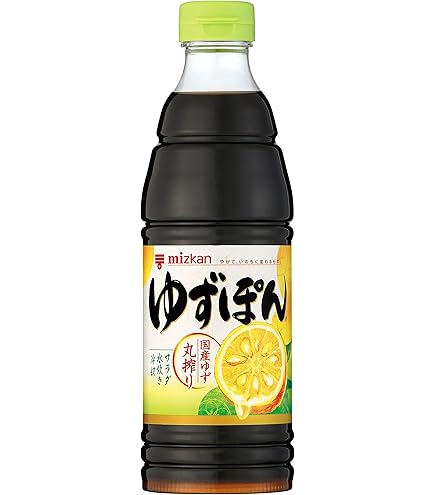 Amazon.co.jp: ミツカン かおりの蔵 丸搾りゆず ぽん酢 360ml×3本