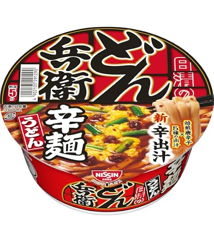 Amazon | 日清食品 日清のとんがらし麺 うま辛海鮮チゲ [うま辛練り