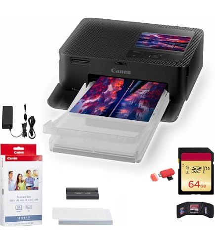 Amazon | Canon Selphy CP1500 CP1300 インクと用紙 4x6インチ KP