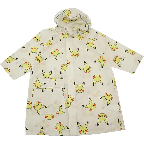【匿名配送】初期ピカチュウ　ハンドメイド（レインコート）ピンク 匿名配送】初期ピカチュウ ハンドメイド（レインコート）ピンク