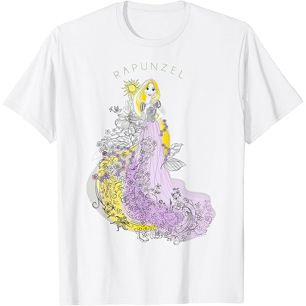 T シャツ メモ ラプンツェル & フリン Amazon | [ARKETHONEY] ラプンツェル プリンセス Tシャツ 半袖