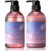 [2024年春限定] YOLU ヨル | 夜間美容 シャンプートリートメント ボトル セット 【カームナイトリペア】サクラ＆ミュゲの香り ダメージケア 濃密補修