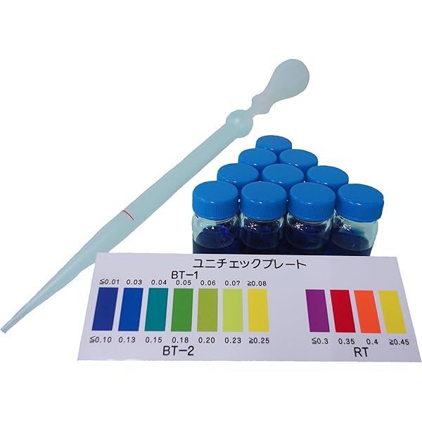Amazon.co.jp: 【スタートセットBT-2】電気絶縁油用全酸価簡易判定試薬 