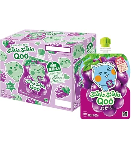 Amazon.co.jp: 「ミニッツ メイド ぷるんぷるんQooゼリー飲料 125g5