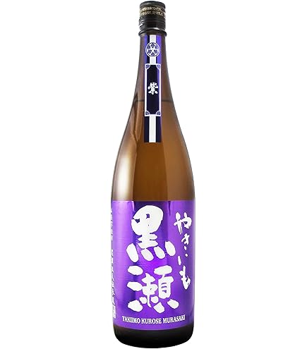 Amazon.co.jp: 芋焼酎 紅やきいも黒瀬 1800ml : 食品・飲料・お酒