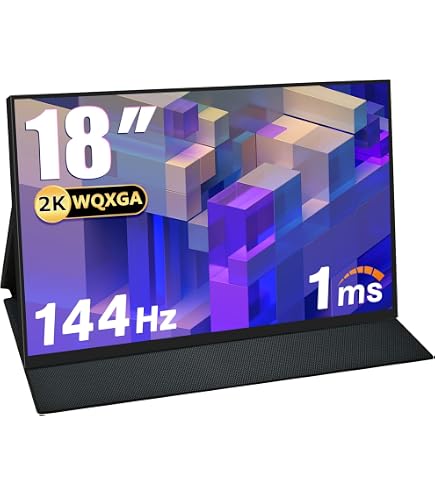 Amazon.co.jp: UPERFECT QLED モバイルモニター 2K/2.5K 144Hz 18