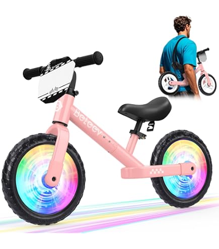 Amazon.co.jp: MomnLittle バランスバイク キッズバイク ペダル