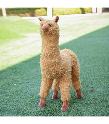 Amazon.co.jp: アルパカ純毛100%アルパカのぬいぐるみ 特大A : おもちゃ