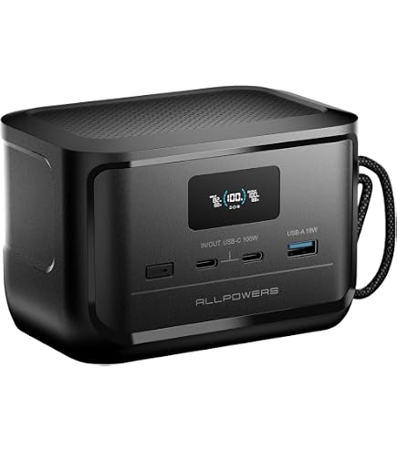 Amazon.co.jp: ALLPOWERS R600 ポータブル電源 リン酸鉄蓄電池(3500回