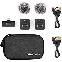Saramonic ワイアレスデュアル超小型マイクロホンすマイクロフォンシステム Saramonic ワイアレスデュアル超小型マイクロホンす