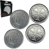 Amazon｜バイオハザードメタルドリンクコースター4枚セット