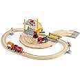 BRIO WORLD レール&ロードクレーンセット 33208