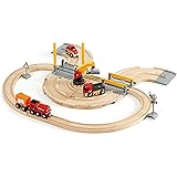 BRIO WORLD レール&ロードクレーンセット 33208