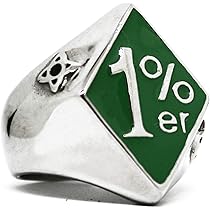 Amazon | Action Box Jewelry 1% er Outlaw モーターサイクル