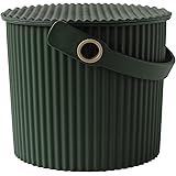 八幡化成 フタ付きバケツ ガーデンツールバケット グリーン mini:4L gardens GARDEN TOOL BUCKET 236443