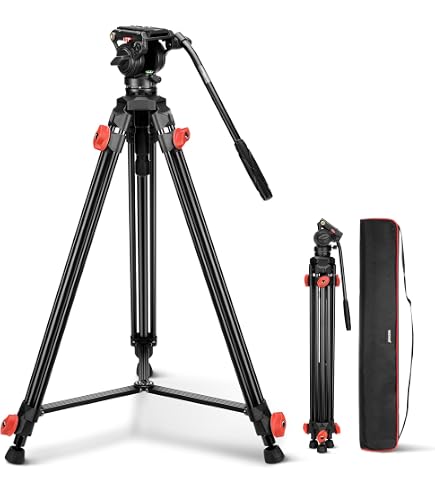 Amazon | manfrotto 伸縮式ツインアルミ三脚 ミッドスプレッダー付属