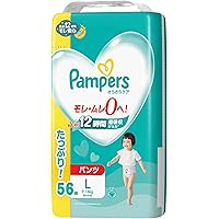 Amazon | 【パンツ Lサイズ】パンパース オムツ さらさらケア (9