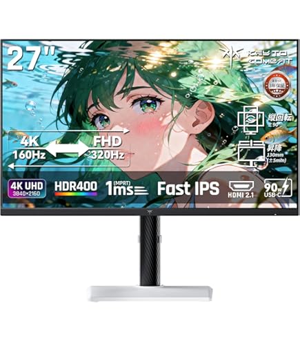 Amazon.co.jp: KTC 27インチ 4K ゲーミングモニター デュアルモード Amazon.co.jp: KTC 27インチ 4K ゲーミングモニター デュアルモード