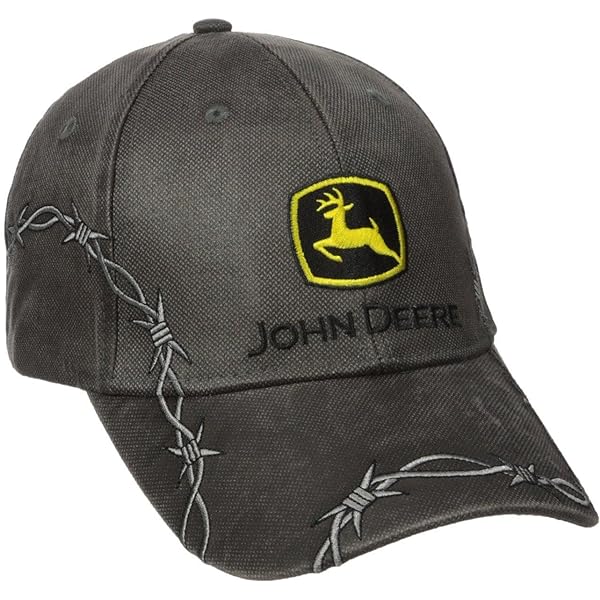 John Deere Build State Pride Trucker Cap - Hawaii Edition, Black & Gray, One Size Fits All