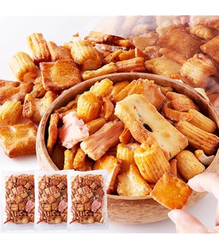 Amazon.co.jp: おかき詰め合わせセット×8袋 : 食品・飲料・お酒