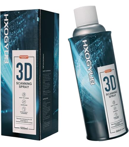 Amazon | Revopoint 3Dスキャンスプレー 3Dスキャナー用 反射、透明
