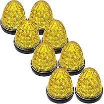 LEDイエローマーカー新車外しの美品16個セットトラック24v 24V